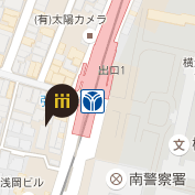 地下鉄弘明寺店地図